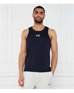 Майка Slim fit, синий Ea7