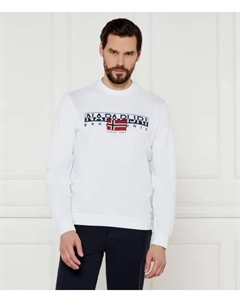 Толстовка b-aylmer c Regular fit, белый Napapijri