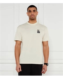 Футболка Relaxed fit, бежевый Ea7