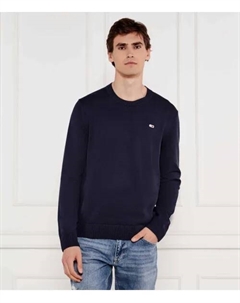 Свитер Slim fit, синий Tommy jeans
