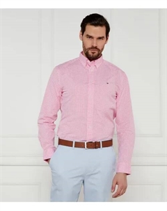 Рубашка Regular fit, розовый Tommy hilfiger