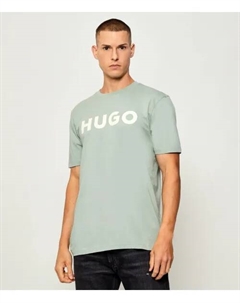Футболка dulivio Regular fit, зеленый Hugo