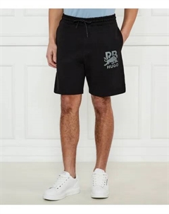 Шорты Deswick x Racing Bulls Oversize fit, черный Hugo