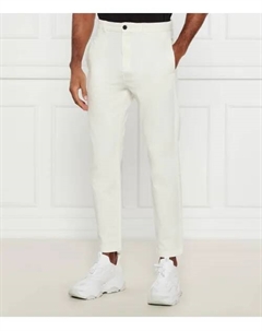 Брюки чинос david251d Slim fit, белый Hugo