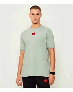 Футболка diragolino212 Regular fit, зеленый Hugo