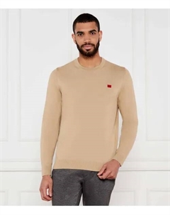 Свитер Сан-Кассиус Regular fit, бежевый Hugo