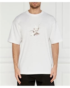 Футболка Asil x Les Benjamins Relaxed fit, белый Hugo