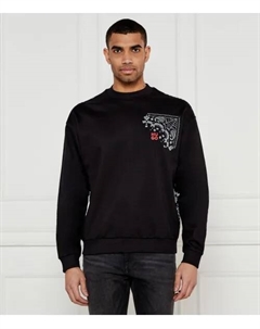 Толстовка Derumkek Regular fit, черный Hugo