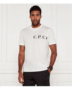 Футболка Regular fit, белый C.p. company