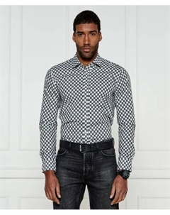Рубашка Elisha02 Slim fit, белый Hugo