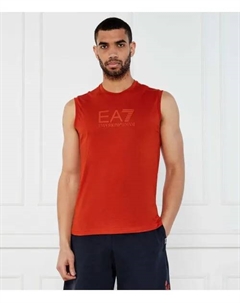 Майка Regular fit, оранжевый Ea7