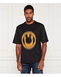 Футболка Nalax Regular fit, черный Hugo blue