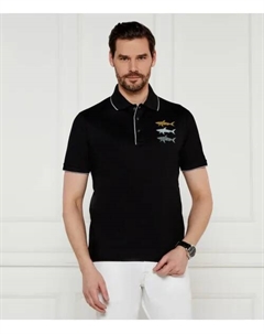 Футболка поло Regular fit, черный Paul & shark