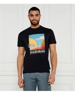 Футболка s-arbia Regular fit, черный Napapijri