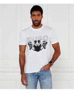 Футболка Дурро Regular fit, белый Hugo