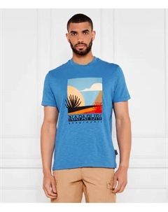 Футболка s-arbia Regular fit, синий Napapijri