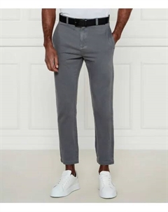 Брюки чинос david251d Slim fit, серый Hugo