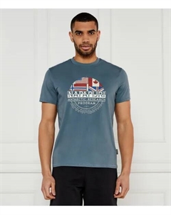 Футболка s-turin Regular fit, синий Napapijri