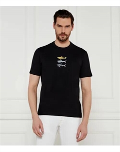 Футболка Regular fit, черный Paul & shark