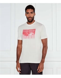 Футболка Regular fit, белый Gant