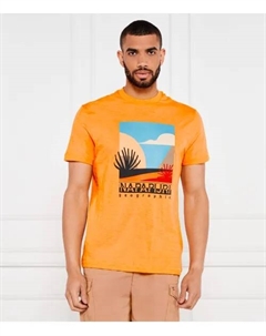 Футболка s-arbia Regular fit, оранжевый Napapijri