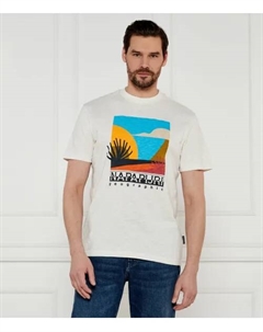 Футболка s-arbia Regular fit, белый Napapijri