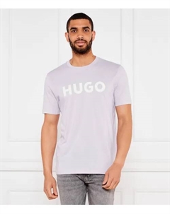 Футболка dulivio Regular fit, фиолетовый Hugo