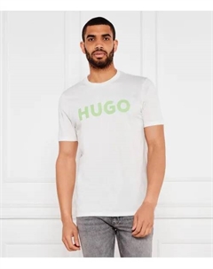 Футболка dulivio Regular fit, белый Hugo
