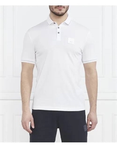 Футболка поло Regular fit, белый Armani exchange