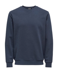 Толстовка, темно-синий Only & sons