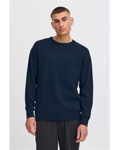 Свитер, синий Solid