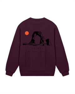 Толстовка, бордовый F4nt4stic