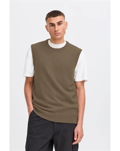 Жилет-свитер, зеленый Solid