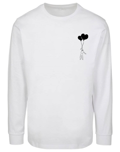 Рубашка с длинным рукавом, белый Merchcode