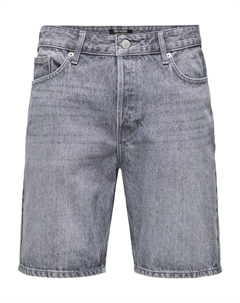 Джинсовые шорты, серый Only & sons