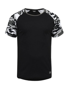 Футболка, черный Solid