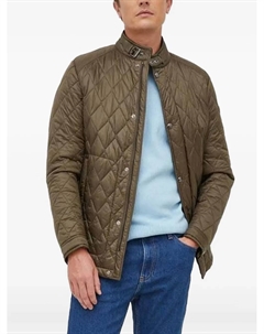 Стеганая куртка с ромбовидным узором, зеленый Joop