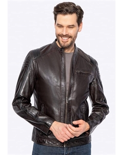 Кожаная куртка, темно-коричневый Wittchen