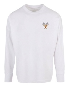 Рубашка с длинным рукавом, белый Merchcode