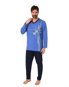 Пижама, синий Normann