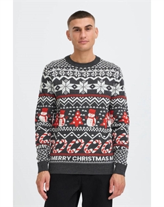 Свитер, серый Solid