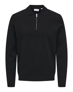 Рубашка-поло, черный Only & sons