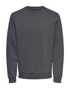 Толстовка, темно-серый Only & sons