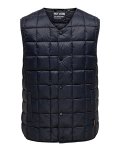 Жилет, темно-синий Only & sons