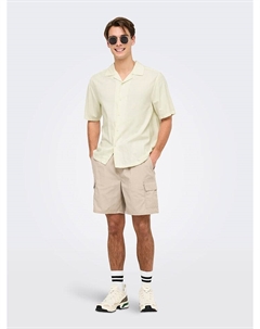 Рубашка, кремовый Only & sons