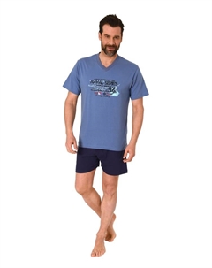 Пижама, синий Normann