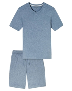 Пижама, светло-синий Schiesser