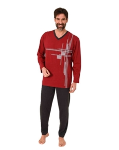 Пижама, красный Normann