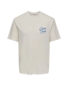 Футболка, светло-серый Only & sons