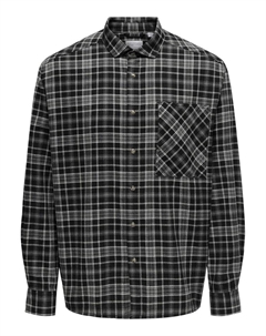 Рубашка, черный Only & sons